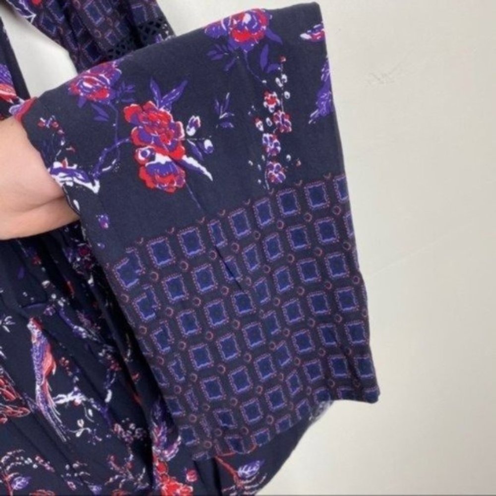 Anthropologie Maeve Espoir Bell Sleeve Jumpsuit - Picture 8 of 10